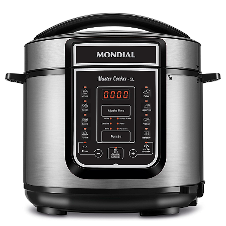 Panela de Pressão Elétrica Digital 5L Mondial 900W 110V