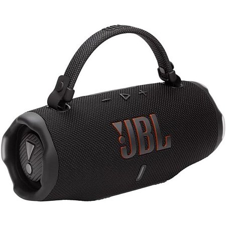 Caixa de Som JBL Charge 6 Bluetooth Portátil Preta Original