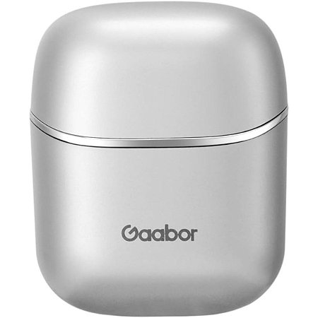Barbeador Elétrico Portatil Usb Recarregavel Prata Gaabor