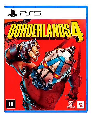 Jogo Borderlands 4 Midia Fisica Ps5 Original Lacrado Novo