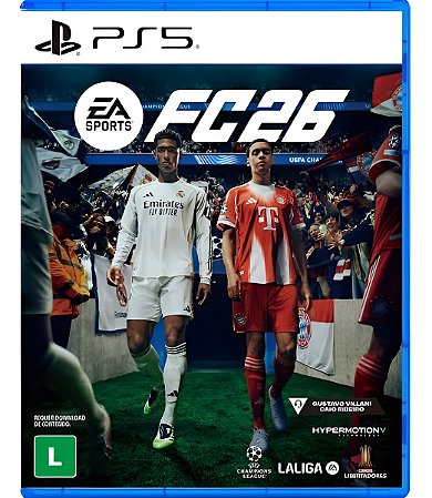 Jogo Ea Sports Fc 26 Midia Fisica Ps5 Lacrado Pt Br