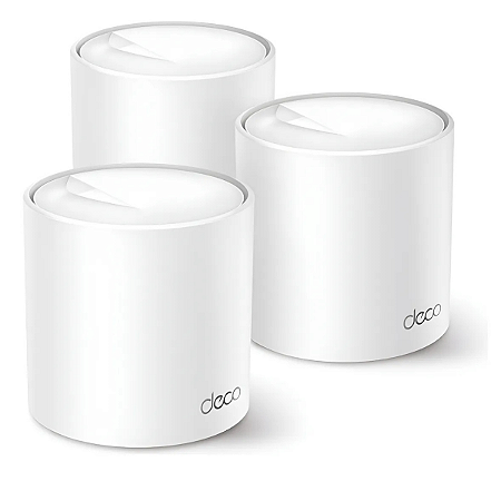 Roteador Deco X50 Wi-fi 6 Mesh Para Casa Toda AX3000 PACK 3