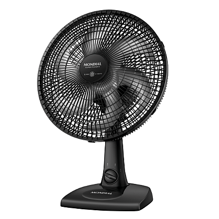 Ventilador Mondial Super Power II 30cm 60W Preto 110V