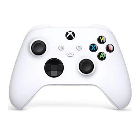Controle Sem Fio Xbox Series S X One Pc Robot White Branco