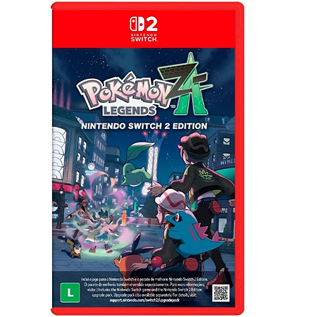 Pokemon Legends Z-A Nintendo Switch 2 Edição Física