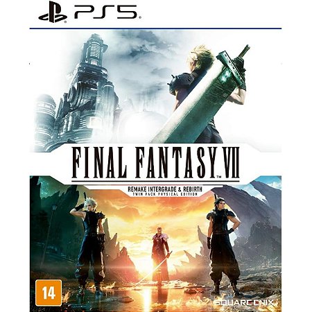 Jogo Final Fantasy VII Rebirth Twin Pack Original PS5