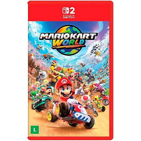 Jogo Mario Kart World Nintendo Switch 2 Original