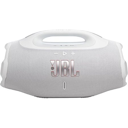Caixa de Som Bluetooth À Prova D'água Boombox 4 JBL Branca