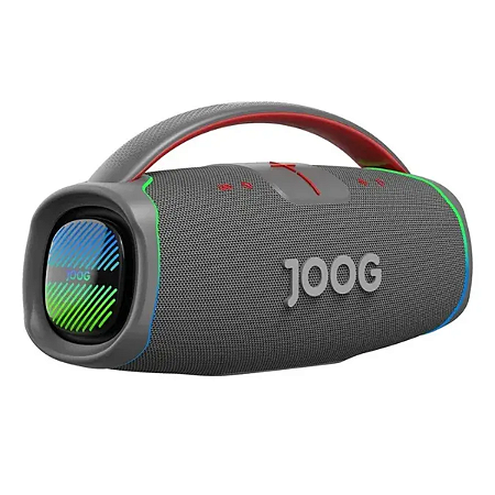 Caixa De Som Bluetooth Joog Pair X 200W RGB Com Microfone