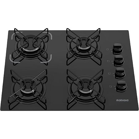 COOKTOP ITATIAIA ESSENCIAL 4 BOCAS PRETO