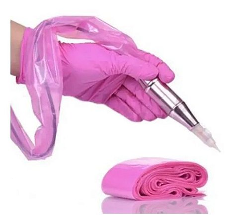PROTETOR PARA CABO DE DERMÓGRAFO ROSA BB 50UN