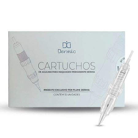 AGULHA DERMIA 1RL- 0,30MM UN (PARA VÁRIOS TIPOS DE DERMÓGRAFO)