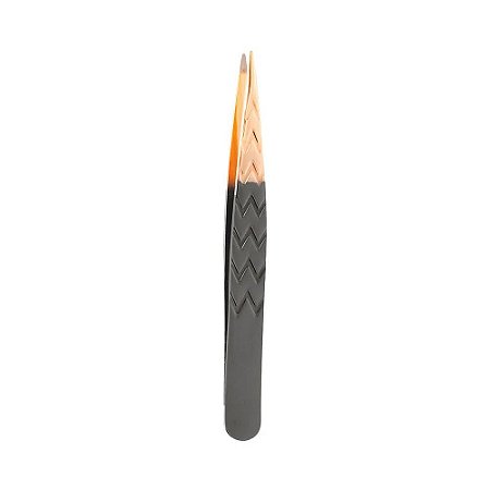 Pinça Black e Gold Ponta Fina -  Belliz