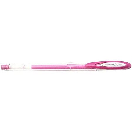 Caneta Branca em Gel Rosa- Uniball