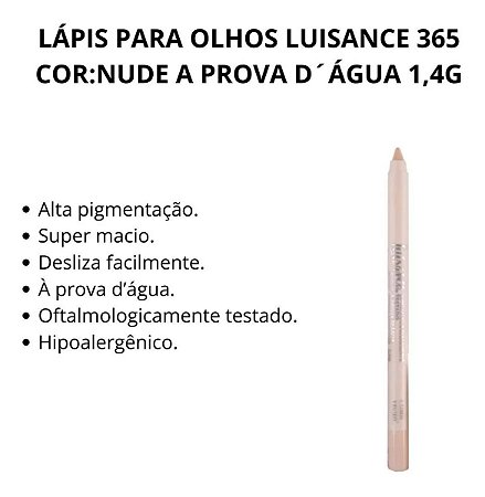 LÁPIS NUDE- LUISANCE
