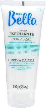 Creme Esfoliante Corporal de Alecrim- Depil Bella 100g