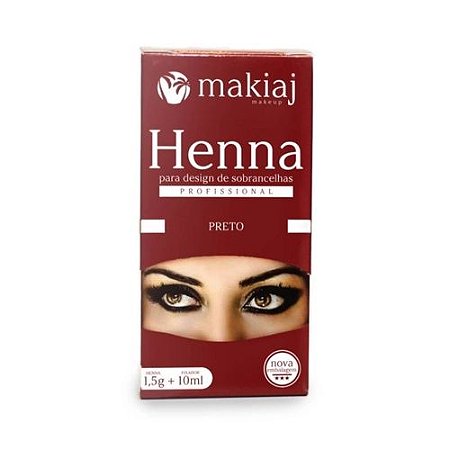 HENNA MAKIAJ PRETO