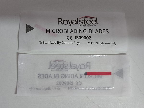 Lâmina Royal Steel 12flex com ANVISA- NANO 0,18mm