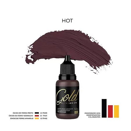 PIGMENTO MAG COLOR GOLD LINE BROW- HOT 10ml