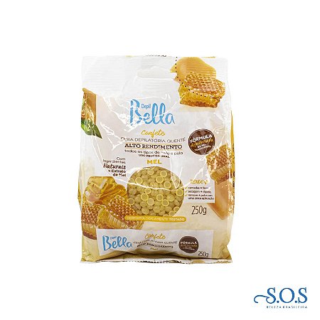 CERA CONFETE DEPIL BELLA- MEL 250g