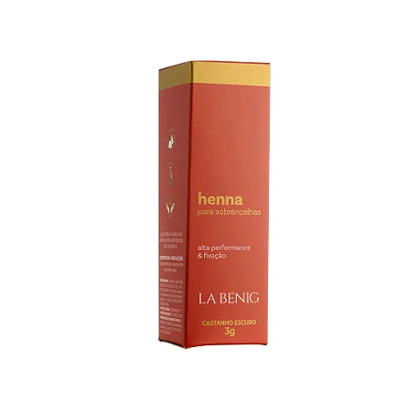 HENNA LA BENIG- CASTANHO ESCURO 3G