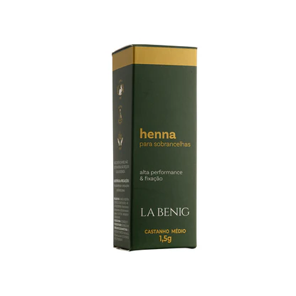 HENNA LA BENIG- CASTANHO MÉDIO 1,5G