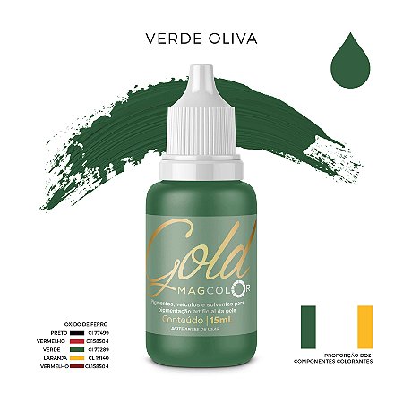 PIGMENTO MAG COLOR- VERDE OLIVA 15ML VAL.10/2025