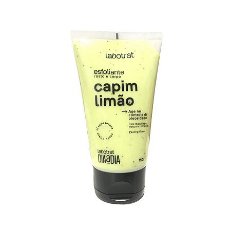 ESFOLIANTE CAPIM LIMAO 150G CORPO E ROSTO LABOTRAT