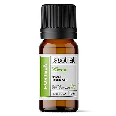 ÓLEO ESSENCIAL DE HORTELÃ 10ML LABOTRAT