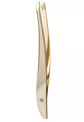 PINÇA PROFISSIONAL KLASS VOUGH - CHANFRADA DOURADA TW-1077G