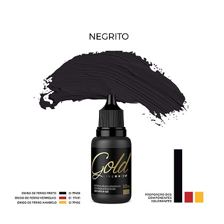 PIGMENTO MAG COLOR GOLD BROW- NEGRITO 5ml