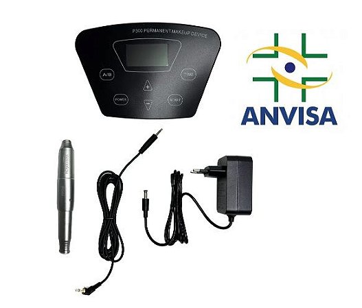 Dermógrafo Biomaser P300 Digital c/ Anvisa + 10 agulhas