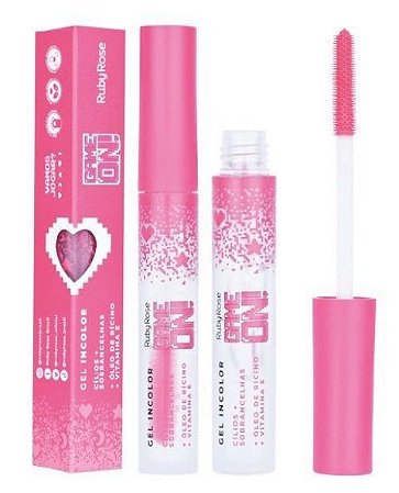 Gel Incolor Para Cilios e Sobrancelhas Game On Ruby Rose