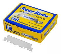 LÂMINA SUPER BARBA COM 100UND