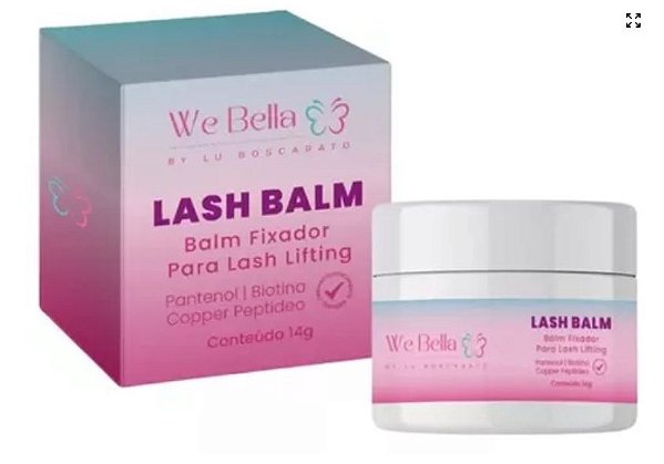 Lash Balm Cola Fixador para Lash Lifting We Bella