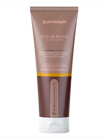 Gel Esfoliante Scrub Brown 80g - Perfectpiel
