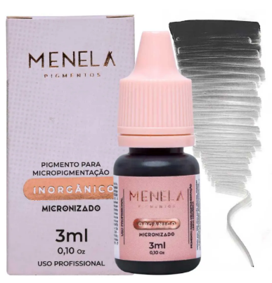 PIGMENTO ORGÂNICO MENELA MR.BLACK - 3ML