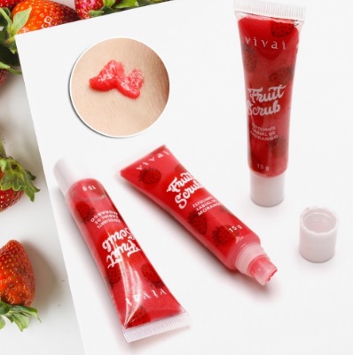 ESFOLIANTE LABIAL LIP FRUIT SCRUB-MORANGO