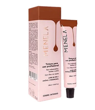 TINTURA PARA SOBRANCELHAS MENELA COBRE 20G