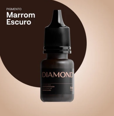 Pigmento Mineral Diamond - Marrom Escuro