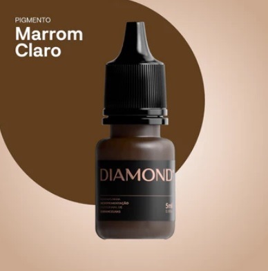 Pigmento Mineral Diamond - Marrom Claro