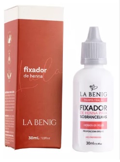 FIXADOR HENNA SOBRANCELHAS LA BENIG 30ML