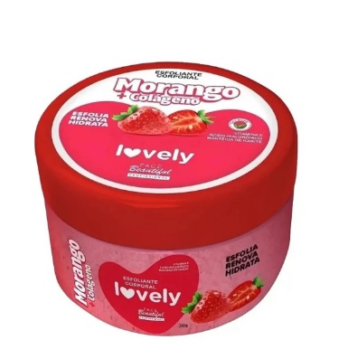 Esfoliante Corporal Morango + Colágeno