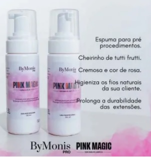 Espuma de Limpeza Pink Magic By Monis 150ml