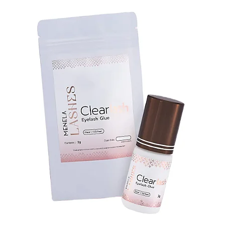 Cola para Extensão de Cílios Soft Clear Lash Menela Lashes 3g