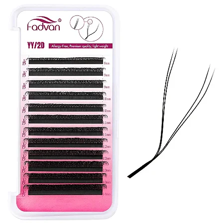 Cílios Fadvan Y - Volume Brasileiro