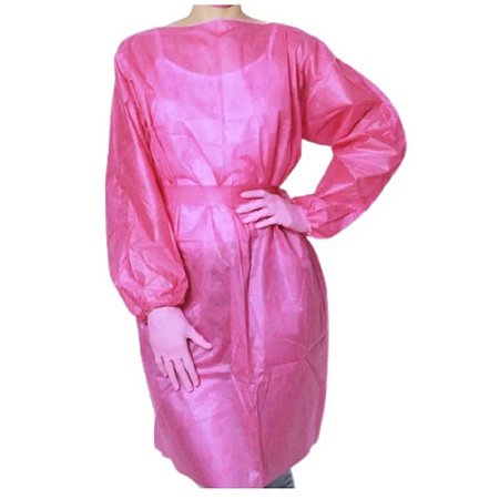 AVENTAL ML  ROSA PINK PROTDESC-  UN