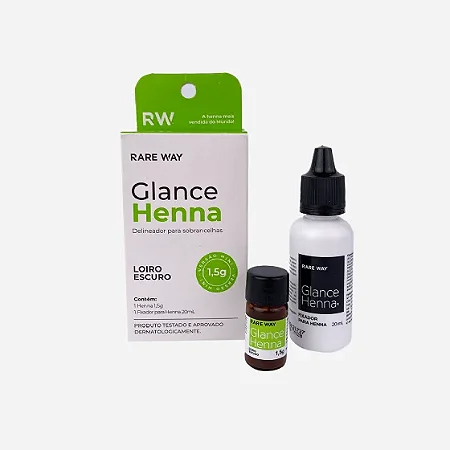 HENNA GLANCE LOIRO ESCURO 1,5g