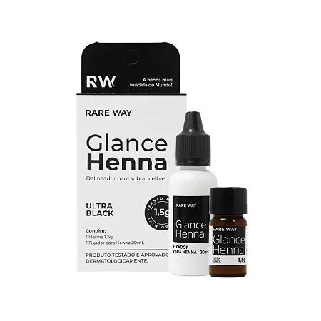 HENNA GLANCE ULTRA BLACK 1,5 g
