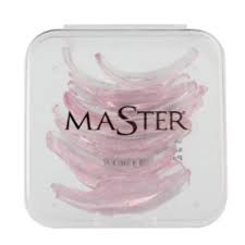 PAD DE SILICONE 5 PARES MASTER MODELO BORDA INFINITA COM GLITER
